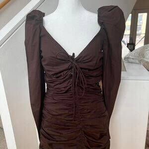 Zara Women's Brown Dress